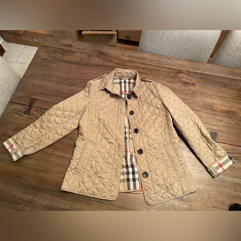 Burberry Diamond Quilted Coat